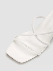STRAP CHUNKY HEEL SANDALS