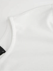 Mid Sleeve Ruched Tee