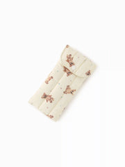 BEAR & FLORAL GLASSES POUCH