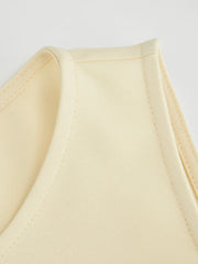 Boat Neck Belted Mini Dress