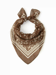 FLORAL SQUARE HEADSCARF