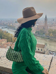 Tractor Textured High Neck Sweater