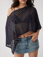 POLKA DOT CAPE