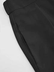 Pull-On Pleated Trousers