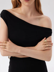 5PCS FLOW WRAP RING SET