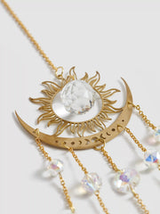 Sun & Moon Gemstone Wall Hanging