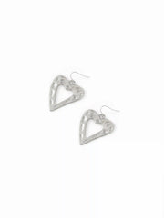 HEART DROP EARRINGS