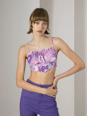 Donuts Ruffled Cami