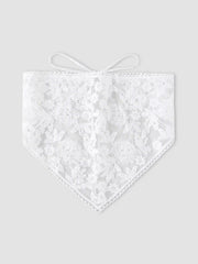 FLORAL LACE HEADSCARF