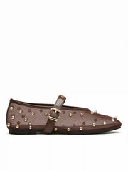 STUDDED MESH FLATS