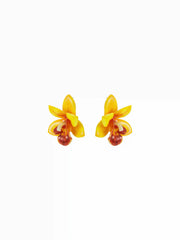 FLOWER STUD EARRINGS