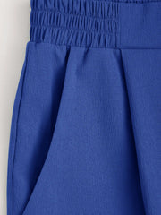 Mid Rise Pleated Trouser