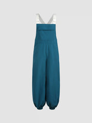 Two Tone Pocket Parachute Jumpsuit