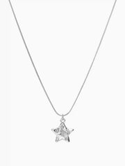METALLIC STAR PENDANT NECKLACE