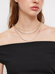 LAYERED CHAIN NECKLACE