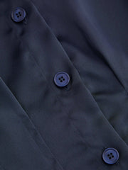Pleated Cinched Short Sleeve Shirt Curve & Plus