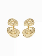 SHELL TEXTURED EARRINGS