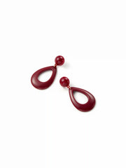 RESIN WATER DROP EARRINGS