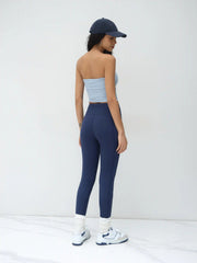 Bandeau Ruched Crop Top