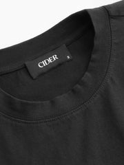 Cotton-blend Round Neckline Oversized Tee