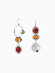 GEMSTONE DROP EARRINGS