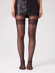 POLKA DOT & LACE TIGHTS