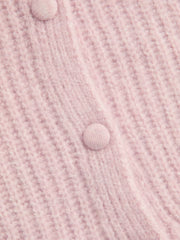 Oversized Lantern Sleeve Wool-blend Knit Cardigan Curve & Plus