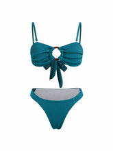 Adjustable Straps Bowknot Bikini Set