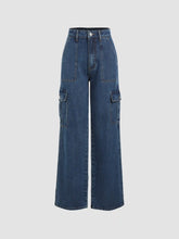 Alessia Solid Cargo Jeans