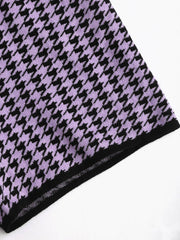 Geometric Knitted Shorts