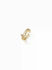 LETTER OPEN RING