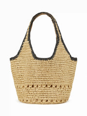 STRAW TOTE BAG