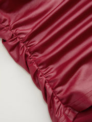 V-Neck Ruched Cami Top Curve & Plus