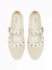 WOVEN STRAP FLATS