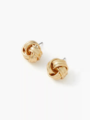 TWISTED STUD EARRINGS