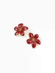 FLORAL STUD EARRINGS