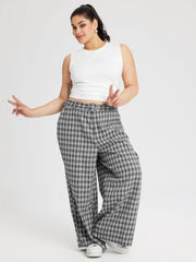 Sleeveless Ruched Crop Top Curve & Plus