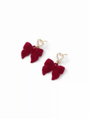 BOWKNOT DROP EARRINGS