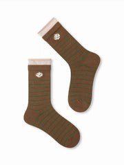 3 PAIRS TWO-TONE SOCKS