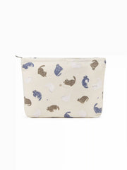 CAT PATTERN MAKEUP BAG
