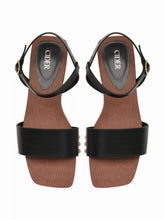 ADJUSTABLE STRAP STUDDED SANDALS