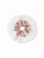 FLORAL LACE SCRUNCHIE