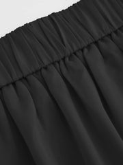 Pull-On Pleated Trousers
