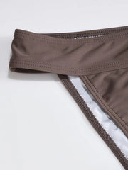 Ruched Cheeky Bikini Bottom