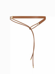 LACE-UP WAIST BELT