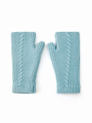 CLASSIC KNITTED FINGERLESS GLOVES
