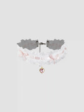 HEART BOWKNOT LACE CHOKER
