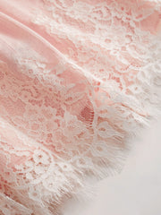 Sweetheart Lace Knotted Top