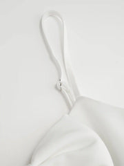 Scoop Neck Bowknot Flared Midi Dress