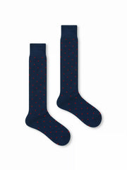 POLKA DOT OVER THE CALF SOCKS